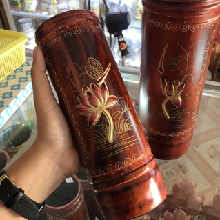 Ống đựng hương ( nhang ) gỗ