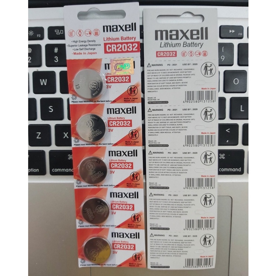 1 VIÊN PIN CR2032 3V MAXELL PIN CHÍNH HÃNG