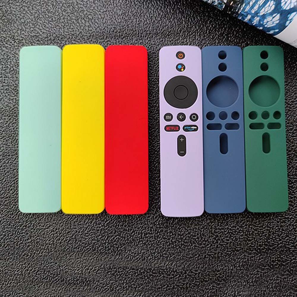 Vỏ bọc điều khiển từ xa bằng silicon mềm chống bụi chống sốc thời trang cho Xiaomi Box S/4X TV Stick