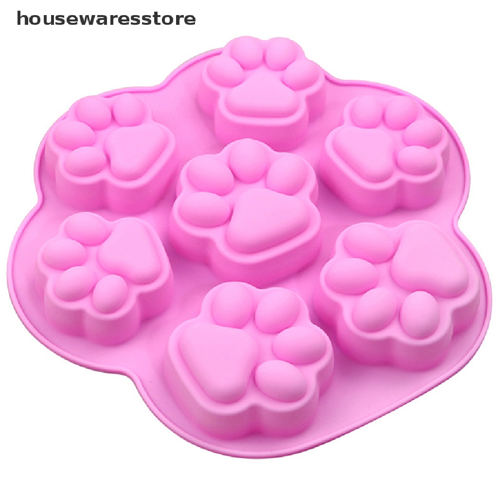 Khuôn Làm Bánh Chất Liệu Silicone Hình Bàn Chân Đáng Yêu