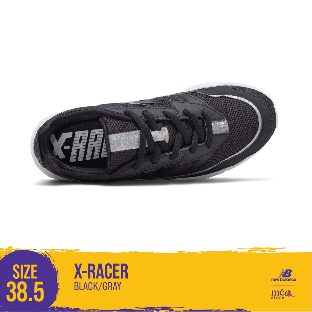 Giày Thể Thao Nữ New Balance X-Racer màu đen size 38.5