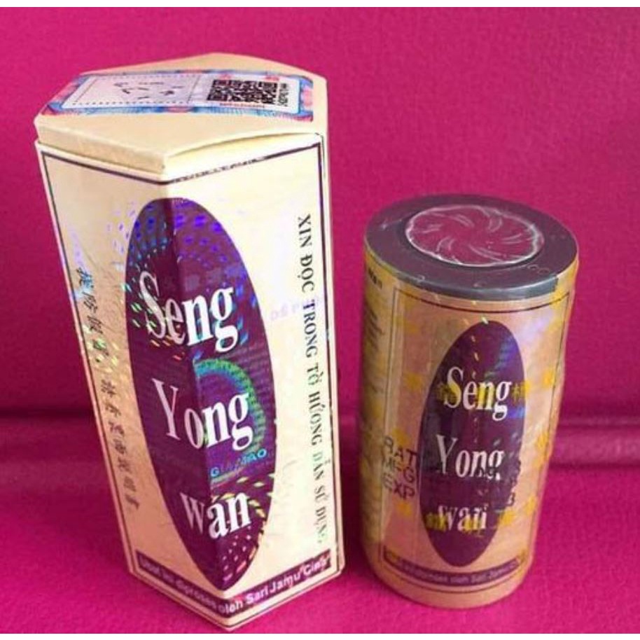 SÂM NHUNG HOÀN NÂU - SENG YUNG WAN _Kiện tỳ khai vị bổ hoàn.