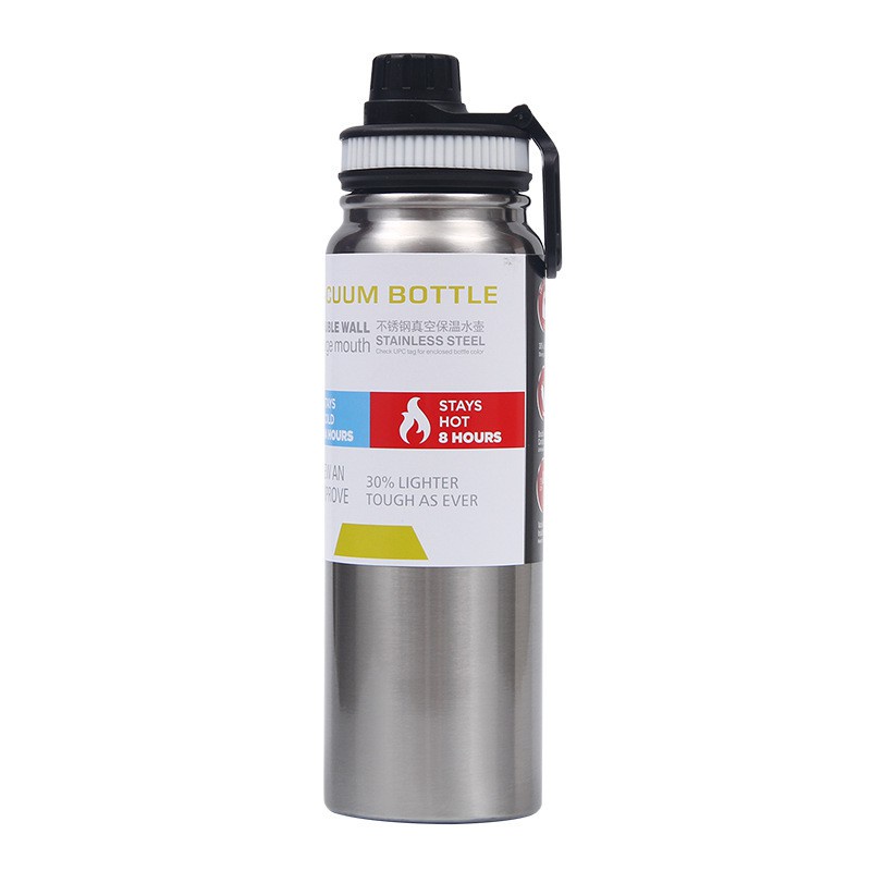 Bình giữ nhiệt Inox 304 Ahahome có ngăn pha trà 24h giữ lạnh cao cấp thể thao dung tích 800ml