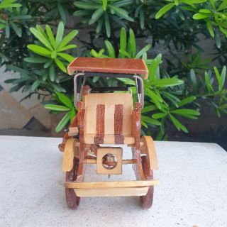 Xe Xích lô mô hình gỗ
