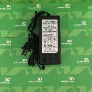Sạc 3s 12.6v 3a, đèn báo đầy, chuyên sạc pin li-ion 10.8v - 12v.