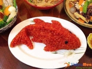 combo khuôn xôi cá chép khuôn giò