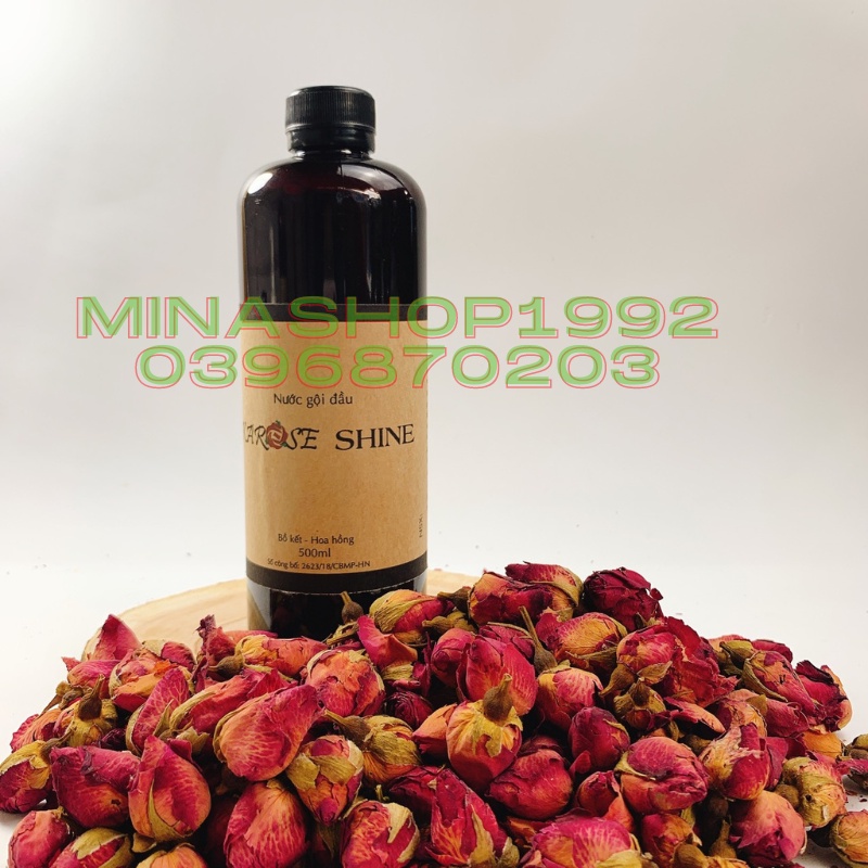 [500ML] DẦU GỘI HOA HỒNG