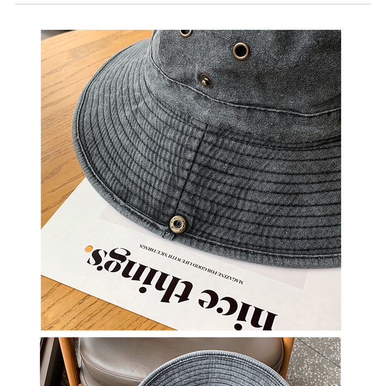 Nón Tai Bèo Che Nắng Vành Rộng Kiểu Cao Bồi Nhật Bản Harajuku Cho Nam Và Nữ