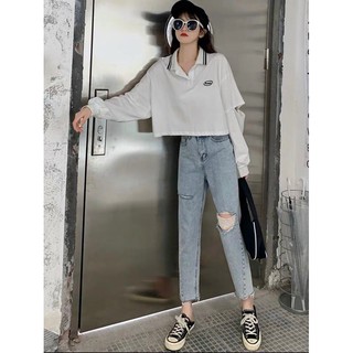 quần baggy jean rách
