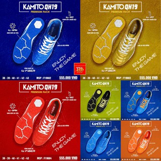 [Mã SKAMLTSM9 giảm 10% đơn 99K] Giày đá bóng quang hải Kamito QH19 GIÀY ĐÁ BÓNG SÂN CỎ NHÂN TẠO
