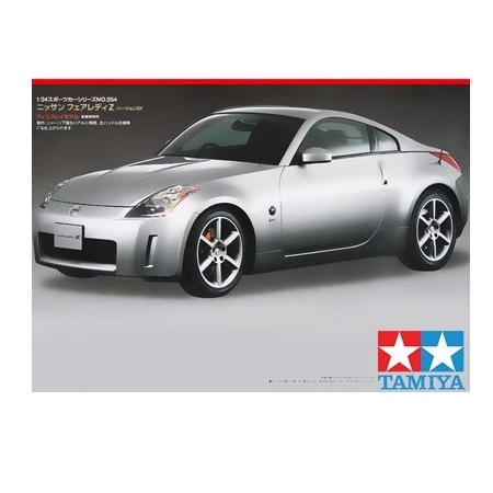 MÔ HÌNH XE Ô TÔ 1/24 SCALE NISSAN 350Z TRACK 24254 Tamiya