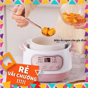 💕Bảo Hành 12 Tháng💕 Nồi Hầm Cháo, Kho Cá Chậm, Hầm Cách Thủy, Ninh Cháo Cho Bé 4In 1 Tiện Dụng Cho Gia Đình Bạn