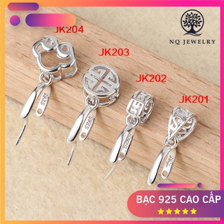 Khoen bạc móc mặt dây chuyền phật, tỳ hưu, hồ ly