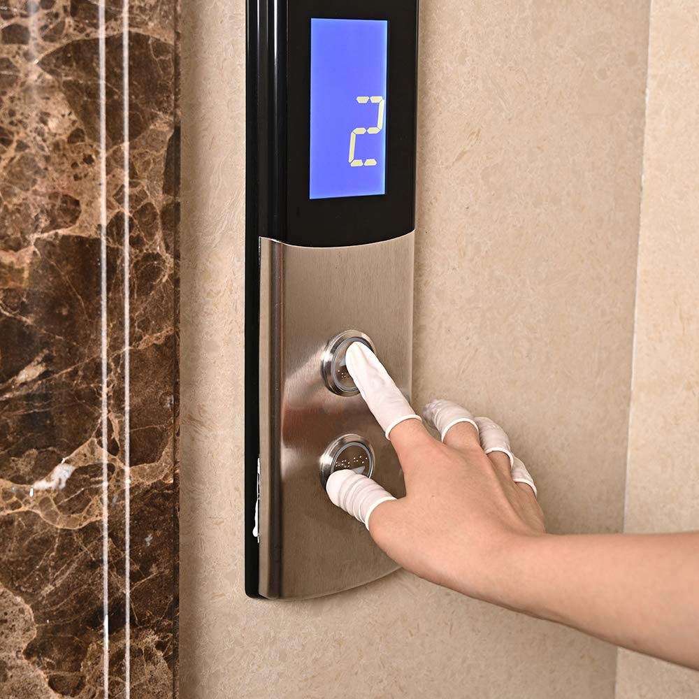 Bộ 100 Bao Ngón Tay Cao Su Latex Chống Tĩnh Điện Bảo Vệ Ngón Tay Khi Xăm Hình