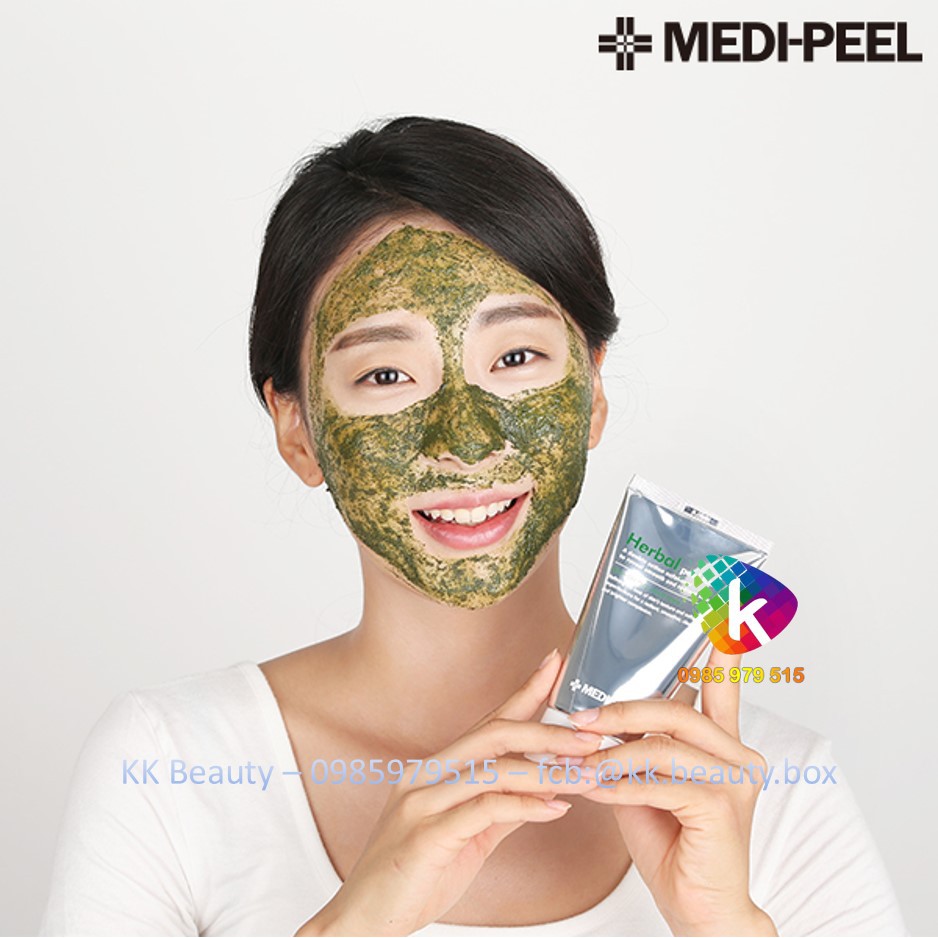 Mặt Nạ Gai Biển Ủ Trắng Da Medi Peel Herbal Peel Tox Wash off Type Cream Max/Medipel | Thế Giới Skin Care