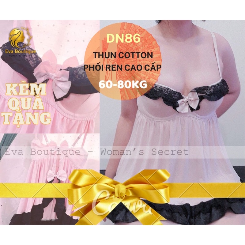 _DN86_Siêu phẩm Váy ngủ baby doll Victoria secret Negro Bra - hàng thiết kế hãng [evaboutique9x]