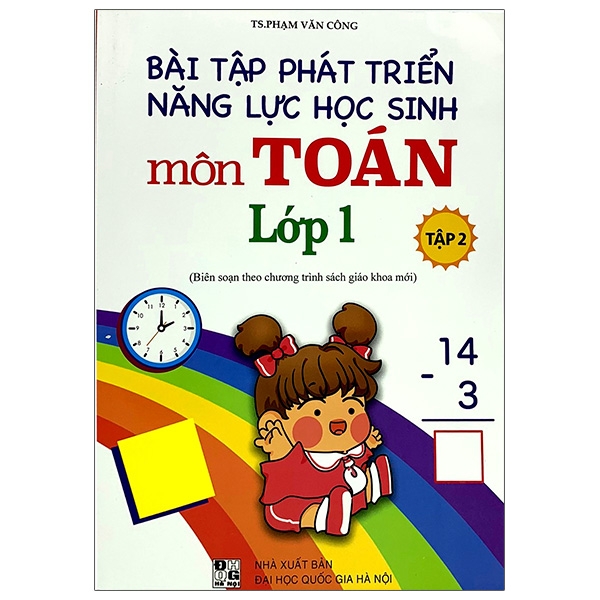 Sách - Bài Tập Phát Triển Năng Lực Học Sinh Môn Toán Lớp 1 - Tập 2