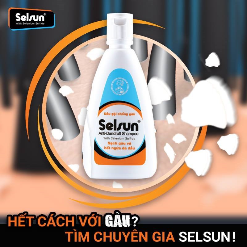 Hộp quà chống gàu dưỡng tóc Selsun (Dầu gội 100ml + Dầu xả 100ml) + TẶNG Hộp đựng thực phẩm Lock&Lock 350ml