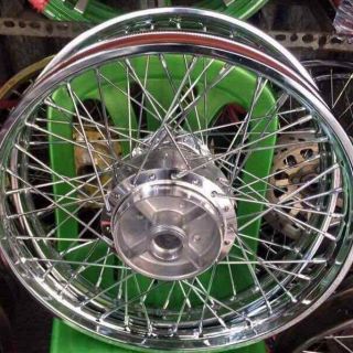 Bộ đùm + căm mạ Crôm + niềng nhôm