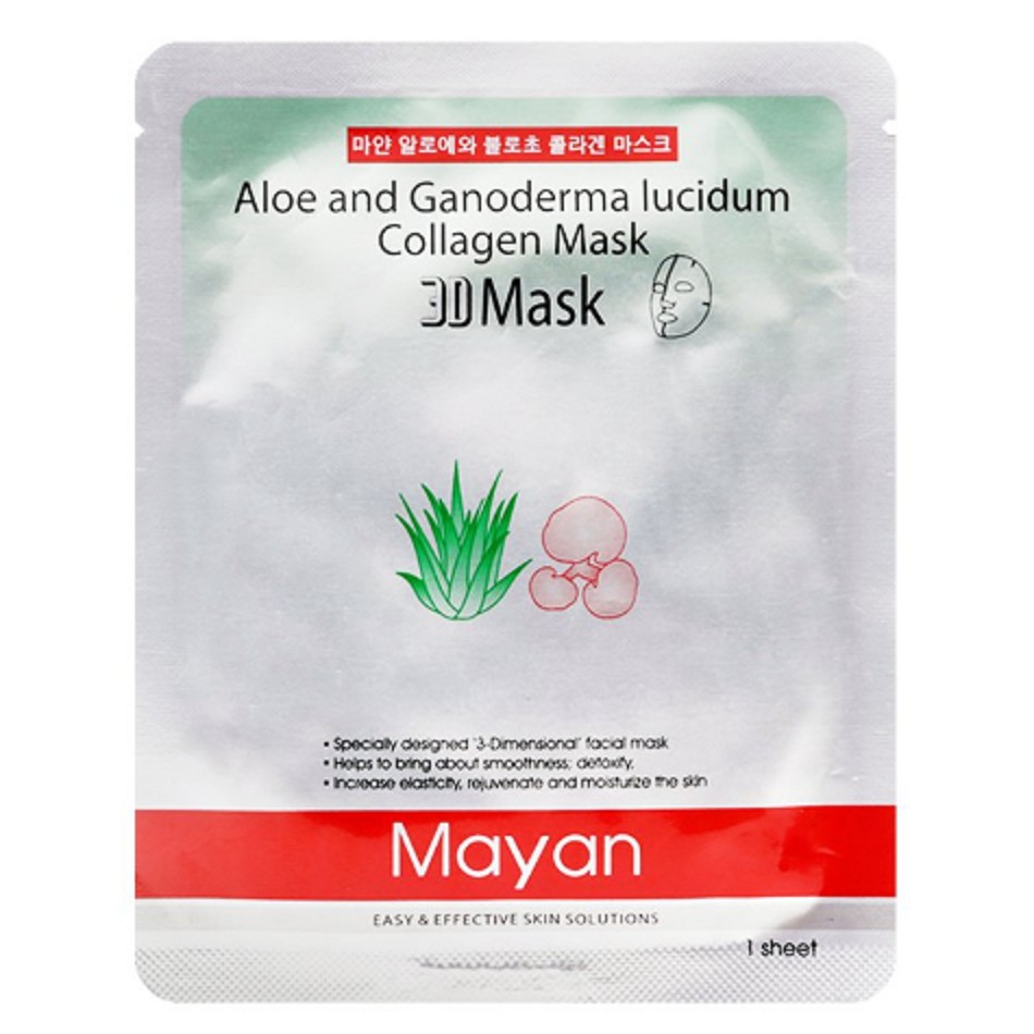 Mặt Nạ 3D Mayan Linh Chi Lô Hội 25ml