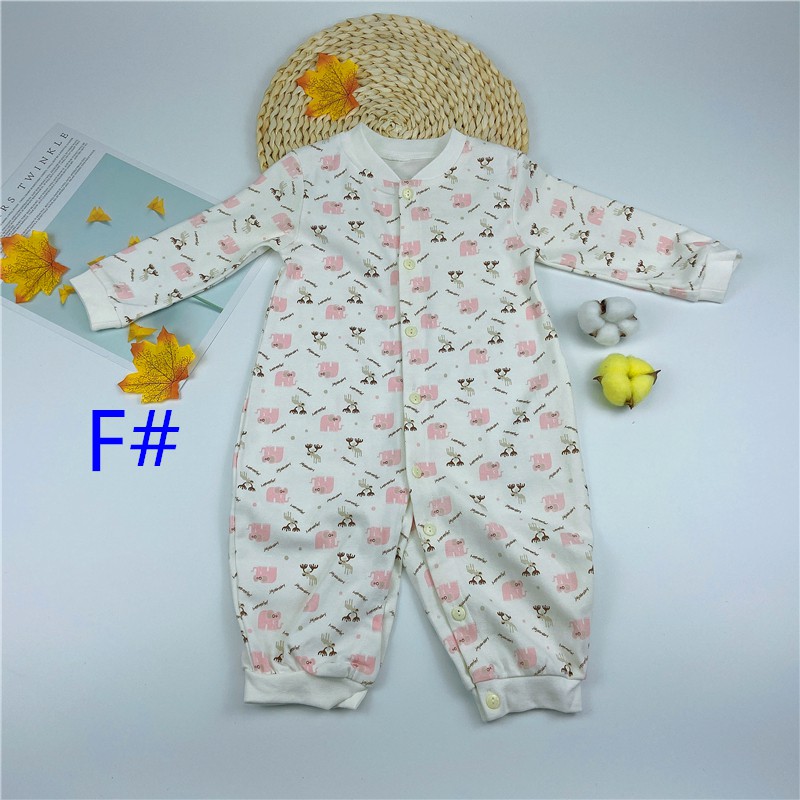 High Cotton Baby Romper Newborn Clothing Jumpsuits Boy Girl Underwear and pyjamas Bộ Đồ Ngủ Liền Thân 100% Cotton Cho Bé 0-12 Tháng Tuổi