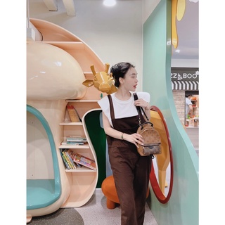 Set áo sn đệm vai yếm thun