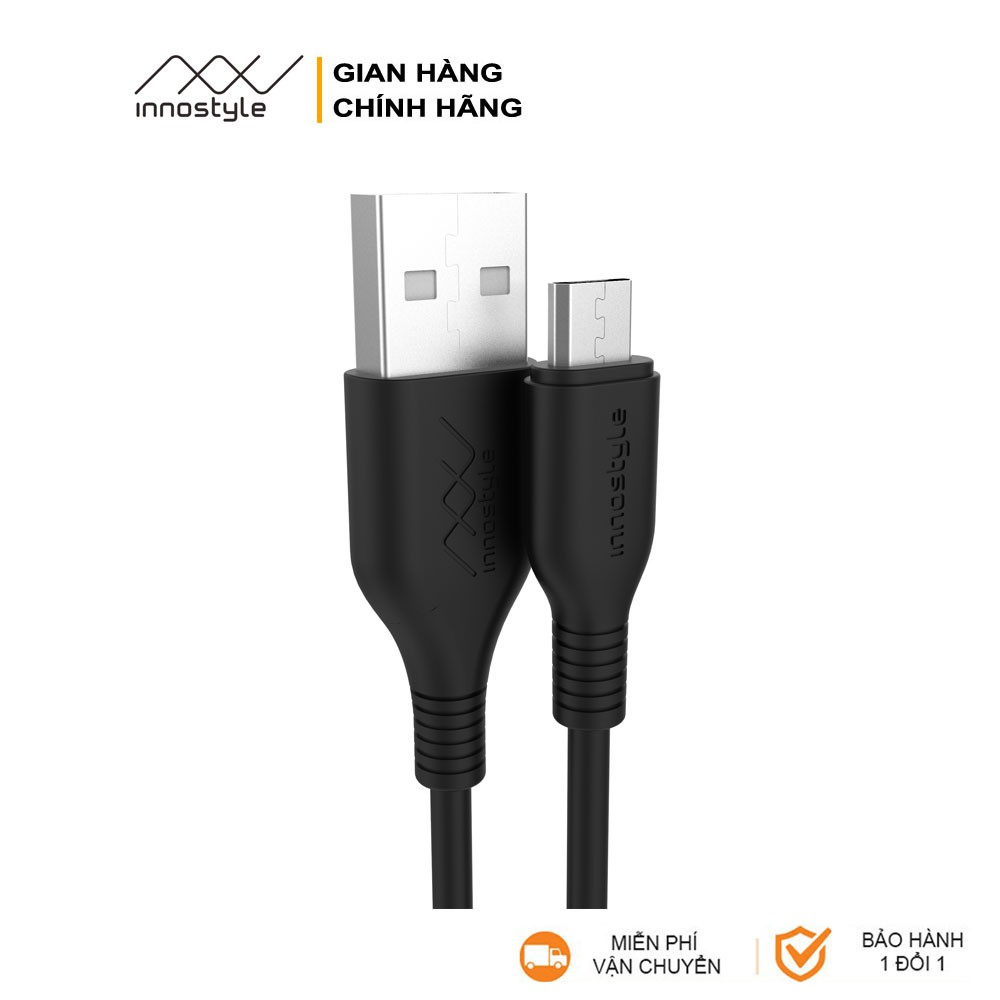 Cáp Innostyle Jazzy Micro 1m2 Công Suất 10W - Hàng Chính Hãng - IAB120