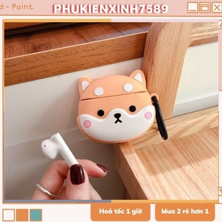 🔥 Case Ap 1/2/3 & Pro 🔥 Freeship 🔥 VỎ BỌC SHIBA INU - Cho Tai Nghe Không Dây (Bluetooth) - TGDĐ89