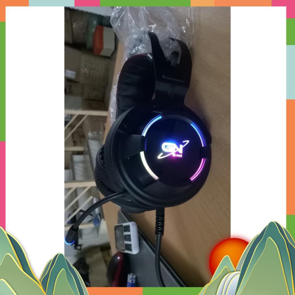 Tai Nghe Gaming GNet GH268 - Led RGB - Âm Thanh 7.1 Cổng USB - BH 12 Tháng chính hãng [ED]