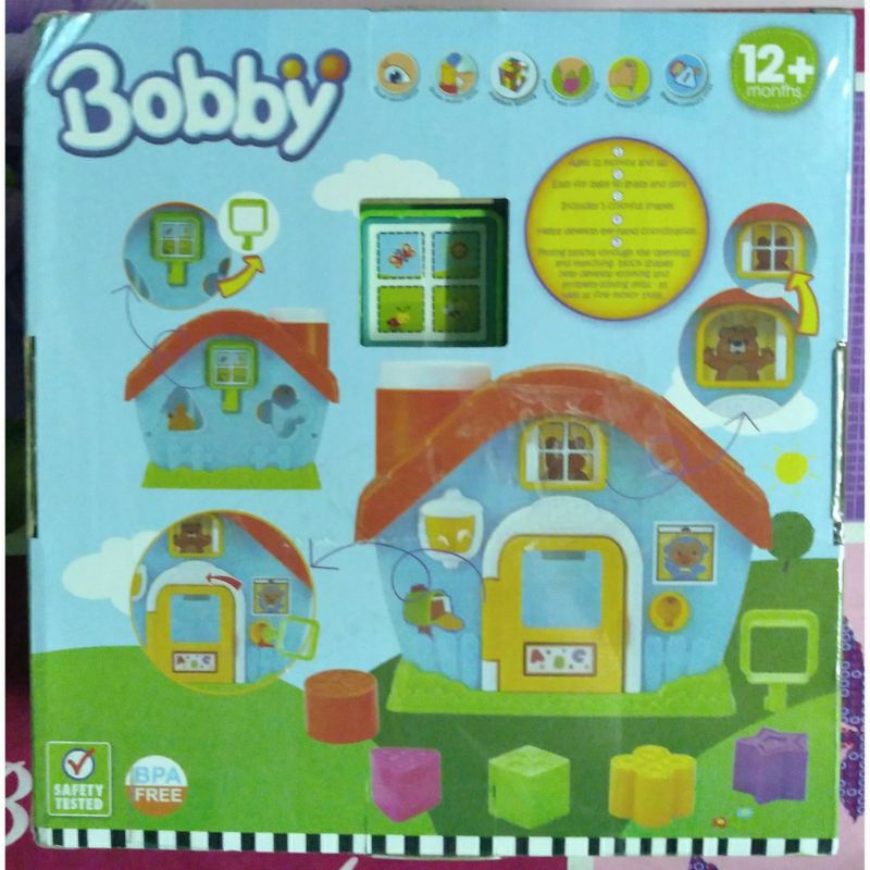 Ngôi nhà hình khối infunbebe (quà tặng Bobby)
