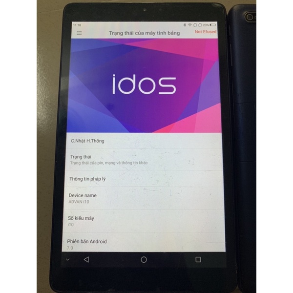 MÁY TÍNH BẢNG 10IN RAM 2G,ROM 16GB