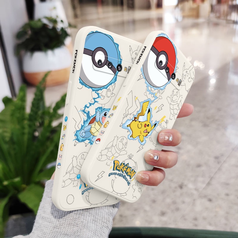 Ốp Điện Thoại Mềm Hình Linh Vật Sáng Tạo Dễ Thương Cho Samsung Galaxy S10 S10E Plus S9 Plus