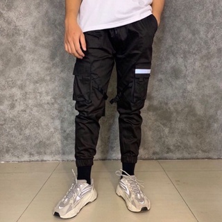 [Freeship+Video thật] Quần jogger kaki phản quang