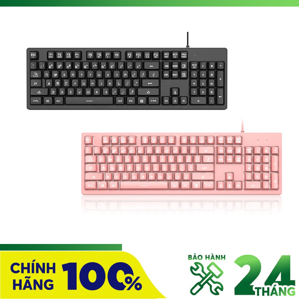 Bàn phím giả cơ có dây Mofii Ajazz DKS100 - Hàng chính hãng