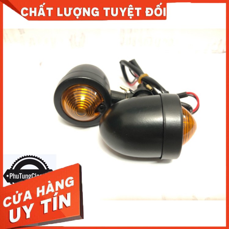 Đèn Xinhan độ classic dạng Hột Vịt , bán theo cặp