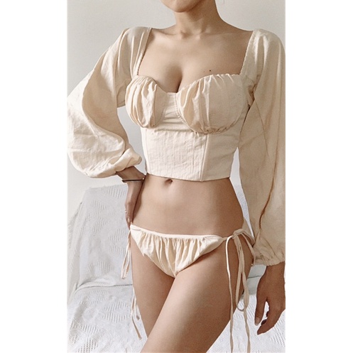 Lilia Chip - quần chip linen thun