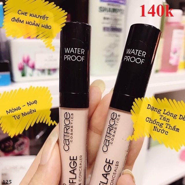 Che Khuyết Điểm Catrice Liquid Camouflage High Coverage Concealer Lasts 12h