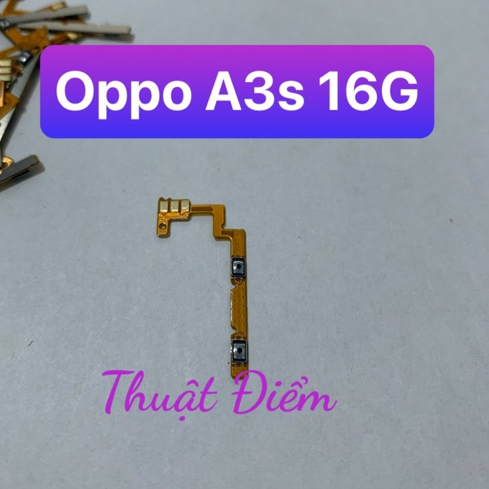 cáp volum / âm lượng oppo A3s bản lỗ chọc sim phía dưới