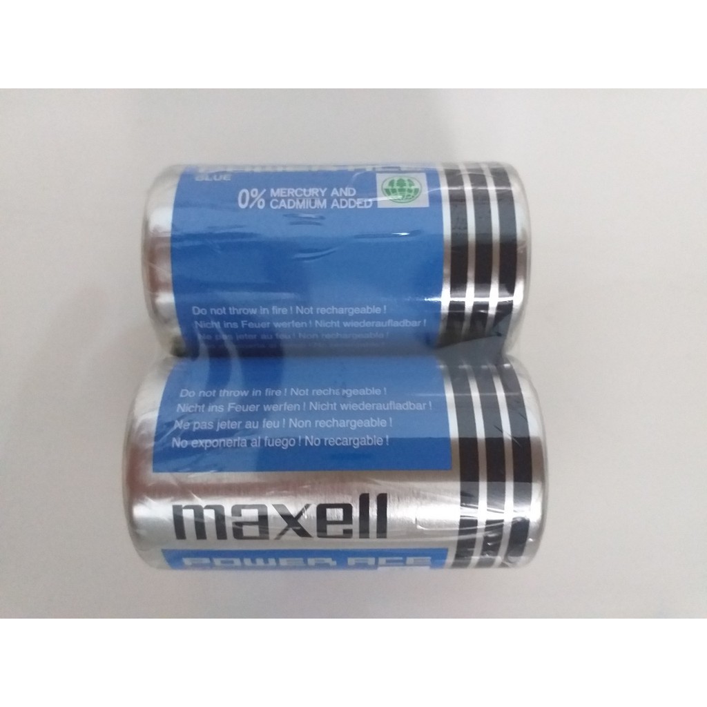 Pin Đại Maxell Carbon vỉ 02 Viên chính hãng dùng cho bếp gas nội địa Nhật Bản