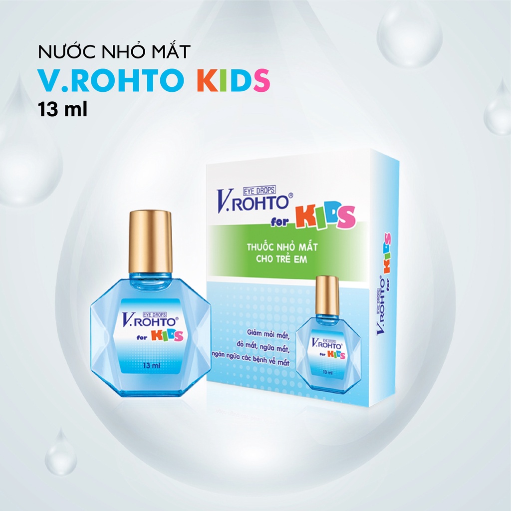 Nước nhỏ mắt cho trẻ em V.ROHTO FOR KIDS 13ml