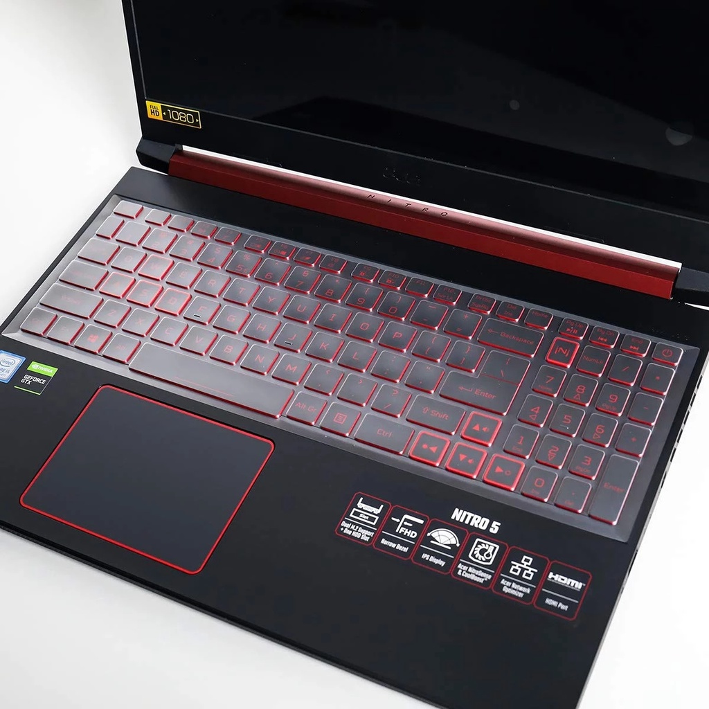 Miếng bảo vệ bàn phím thích hợp cho Acer Nitro 5 AN515 54 54W2 AN 515-54 AN515-51G / 17.3" Acer Nitro 7 AN715-51