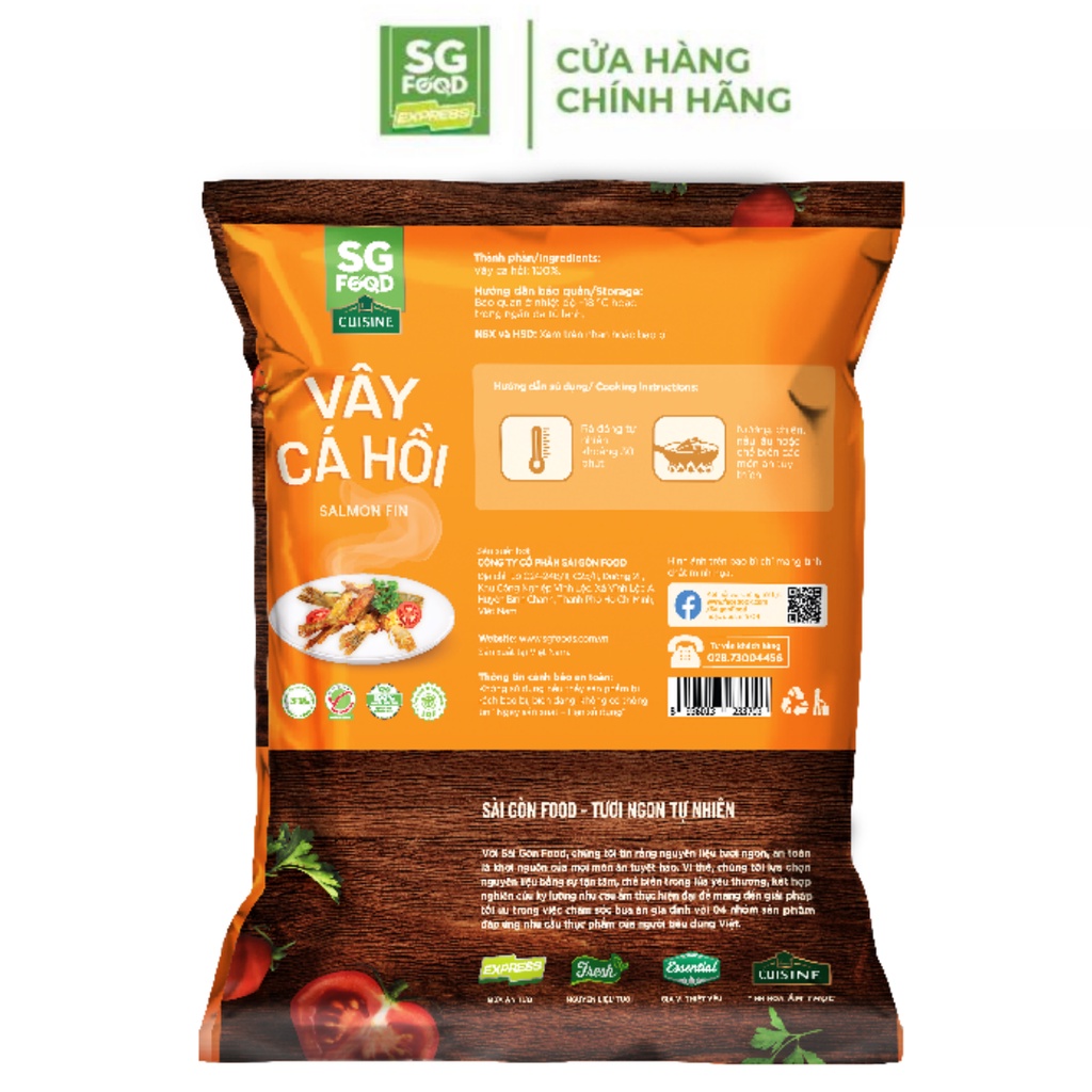 Vây cá hồi SG Food 500g