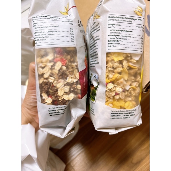 Ngũ cốc giòn hữu cơ Muhle 425g