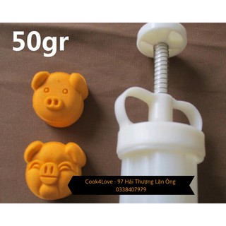 Khuôn nhấn bánh trung thu 50gr