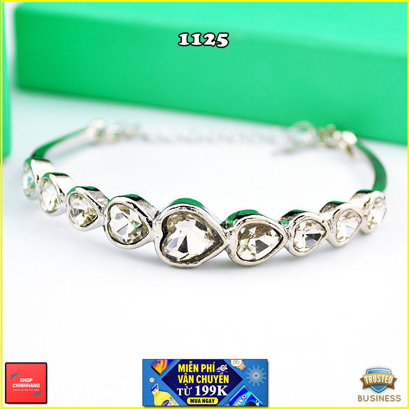 VÒNG TAY KIM LOẠI HÀN QUỐC THỜI TRANG SÀNH ĐIỆU SH1125