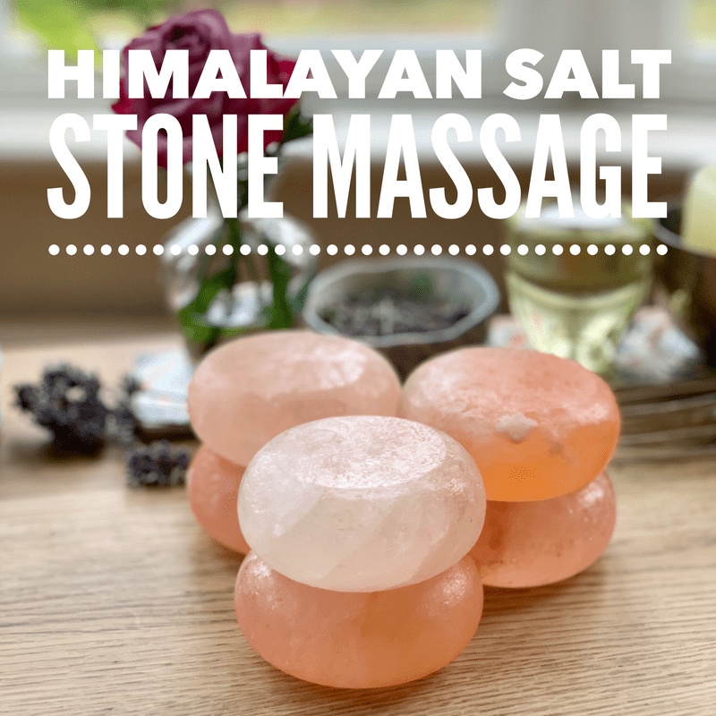 Đá muối hồng massage QAISAR cao cấp, phục hồi năng lượng