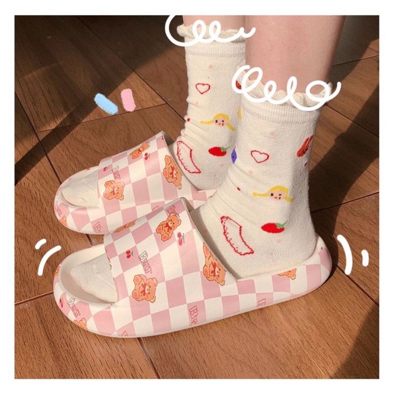 Dép Quai Ngang Gấu - DEP1145