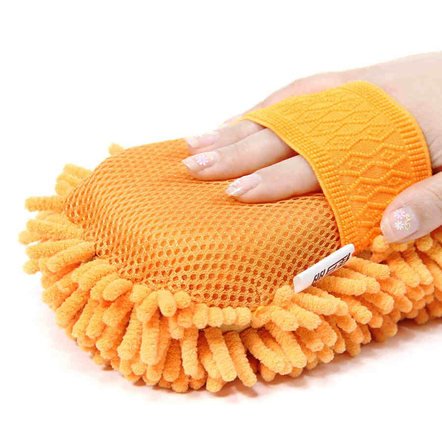 [LOẠI TỐT] Miếng san hô rửa xe Microfiber siêu mịn tiện dụng (màu sắc ngẫu nhiên)