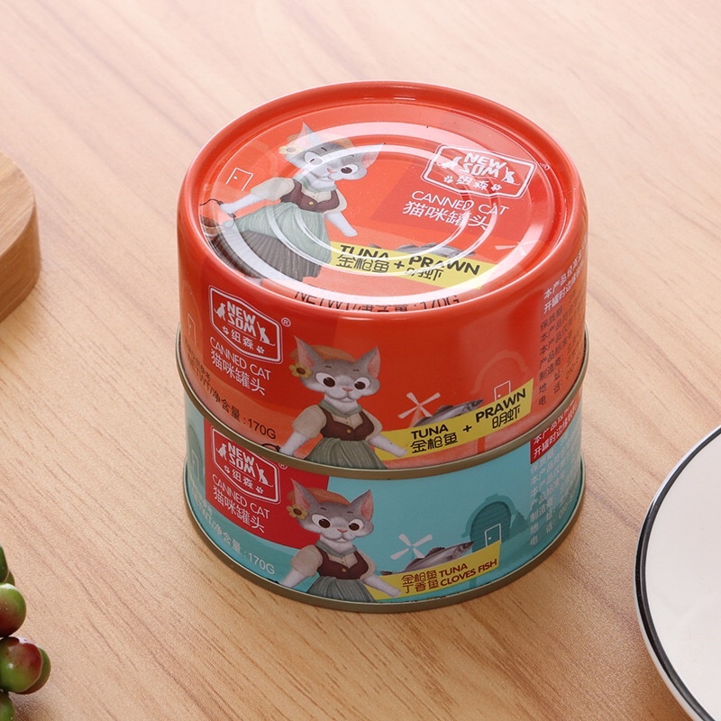 (100% thịt) pate lon procora 170gr 3 vị siêu ngon cho mèo