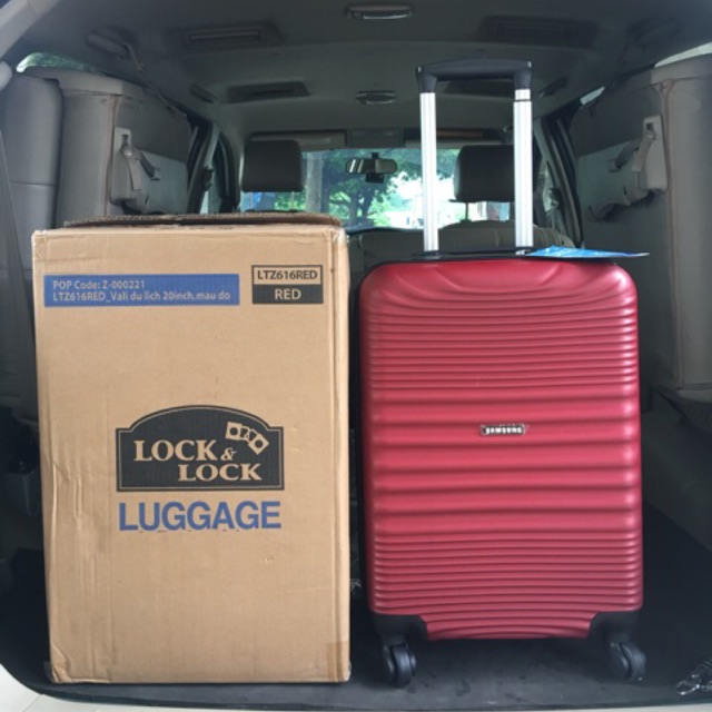 Vali du lịch xách tay có khóa số Lock&Lock Samsung Travel Zone LTZ615PKSS 20inch